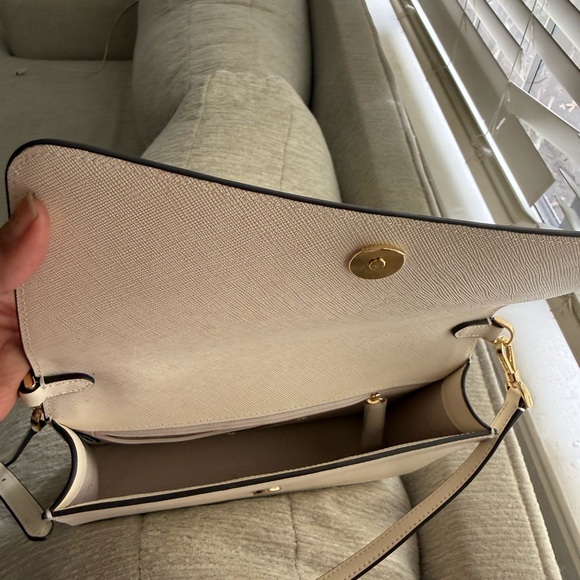 ON SALE!! Kate Spade Ivory Crossbody Bag with Gold Accents - Picture 16 of 16
